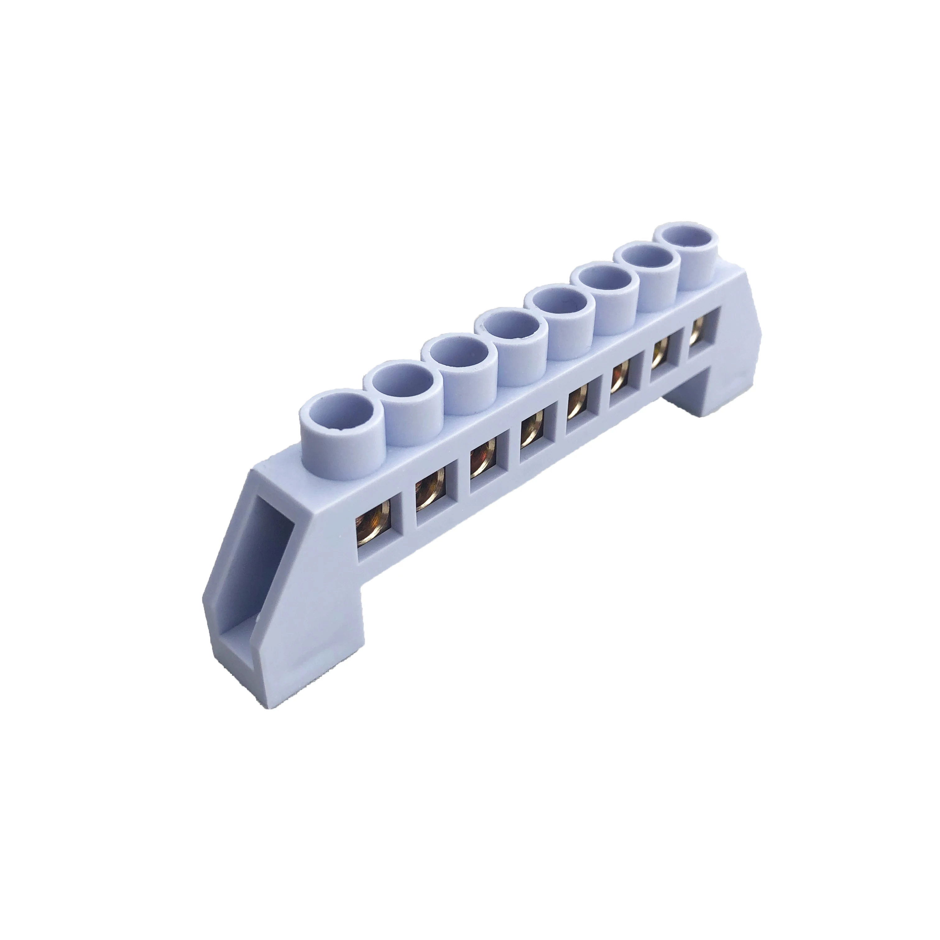 Factory Price Purple White All Plastic Copper Neutral Screw Bar Terminal Blocks For Junction Cabinets (1600455080322)