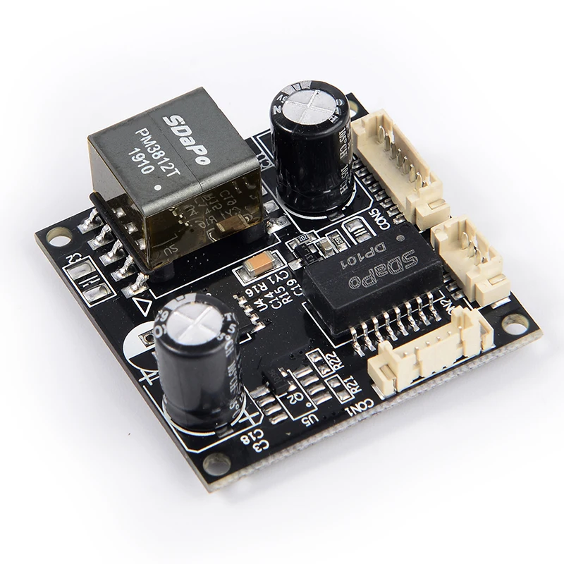 Sdapo PM3812TV7S оснащено молниезащитой 12V 1A poe с IEEE802.3af стандарт poe pd модуль