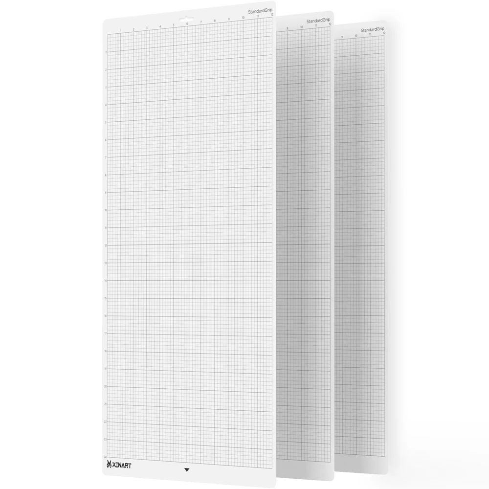 Xinart 12x24 дюйма стандартный коврик для резки фигуры камеи 4/3/2/1 виниловый ремесло 3 коврика