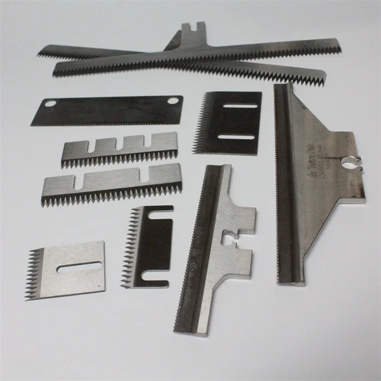 Slitting Machine Use Amf Coffee Sachet Candy Bags Pillow Packaging Machine Knife Serrated Blade