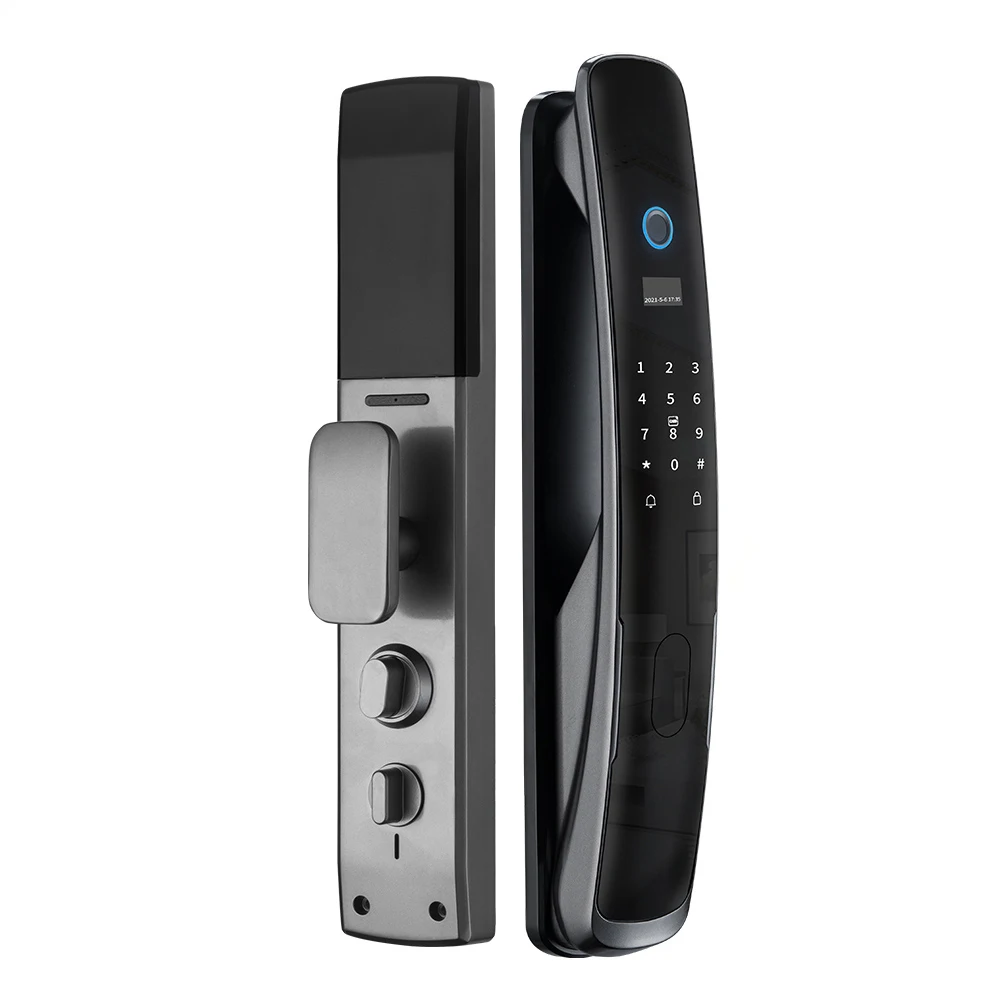 Лидер продаж, Wi-Fi-приложение, умный дверной замок с Биометрическим отпечатком пальца, Умный Замок TUYA