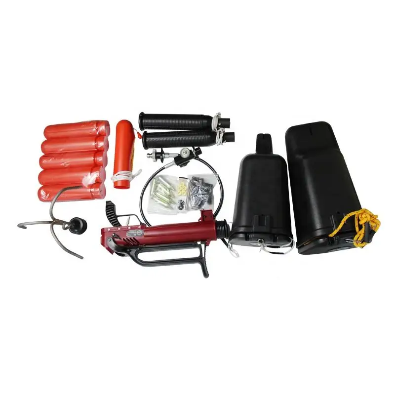 ODETOOLS Rescue Line Thrower Pneumatic Thrower Water Rescue Long Distance Rescue Line Thrower Rocket