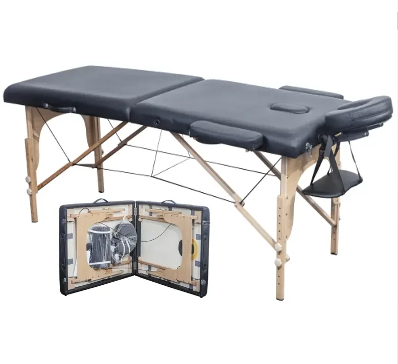 Cama De Masaje Korea массажная кровать 2 секции переносная складная для ресниц лица