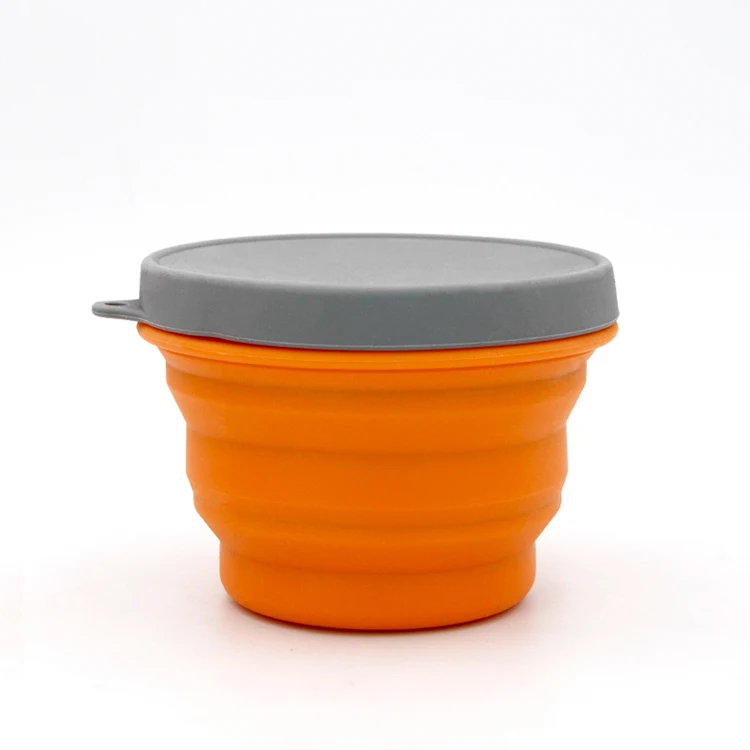 Лидер продаж на Amazon складная силиконовая миска для воды с логотипом заказчика