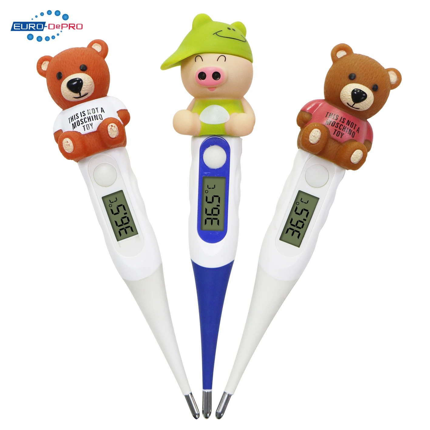 Wholesale wireless digital thermometer baby adult waterproof thermometer with sensor for body/mouth CE Approved