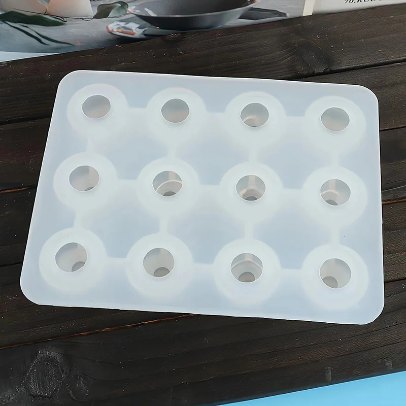 DIY New Gourd Dropping Gel Mold Goose Liver Molecular Fulu Cherry Silicone Mold for Chocolate 12 Series Creative Moulds