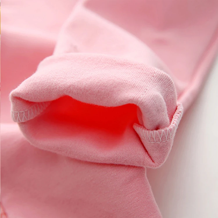 Уплотненные корейские весенне-осенние однотонные леггинсы на 3 пуговицах для маленьких девочек, детская одежда, хлопковые брюки, облегающие брюки-карандаш