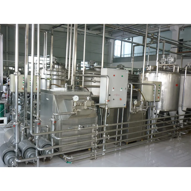 Turnkey Project Industrial Greek Yogurt Plant Flavored Yogurt Processing Line