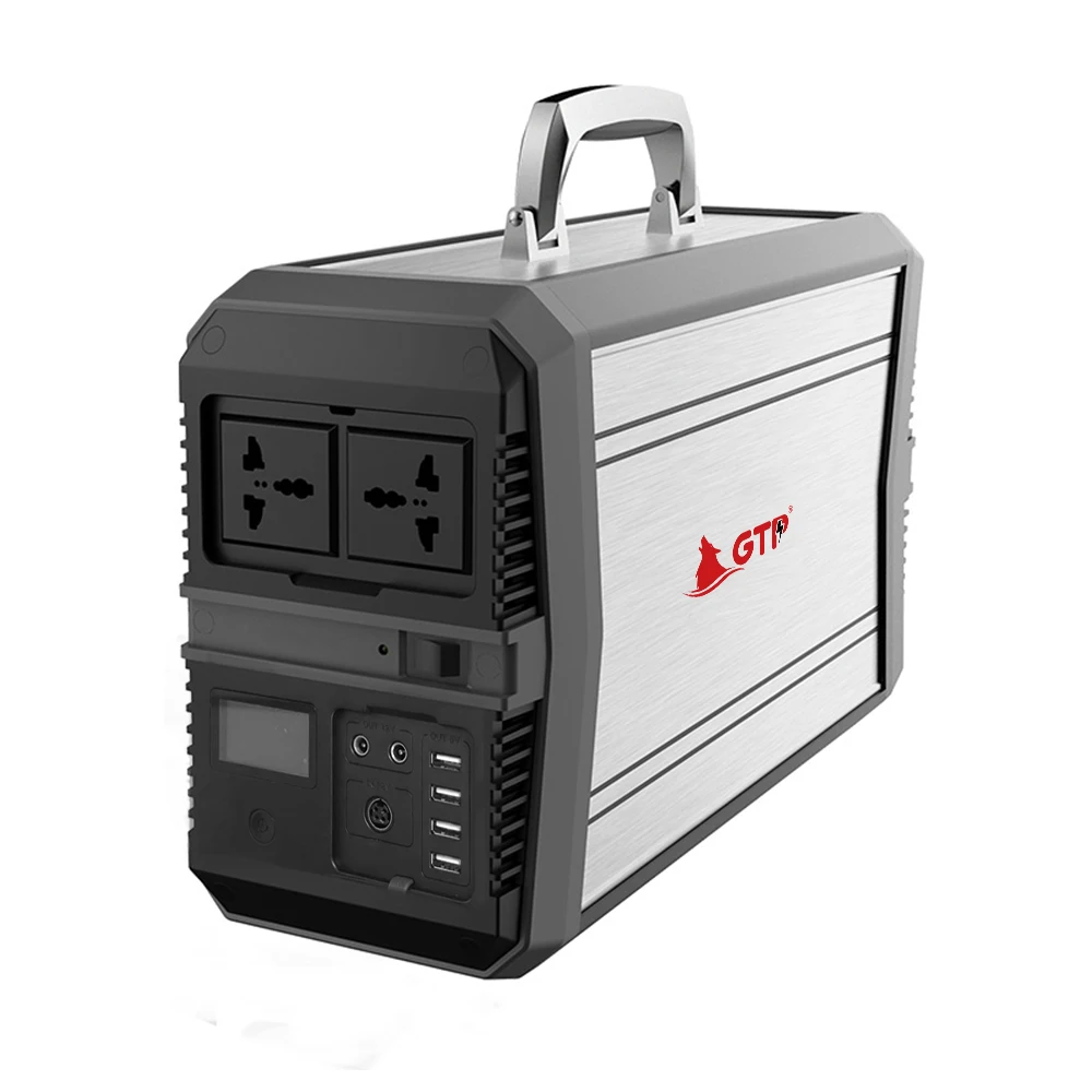 Greatpower 444wh Portable Generator For Emergency Rescue Solar Generator For Home With Ac Output 1000W Portable Solar Power