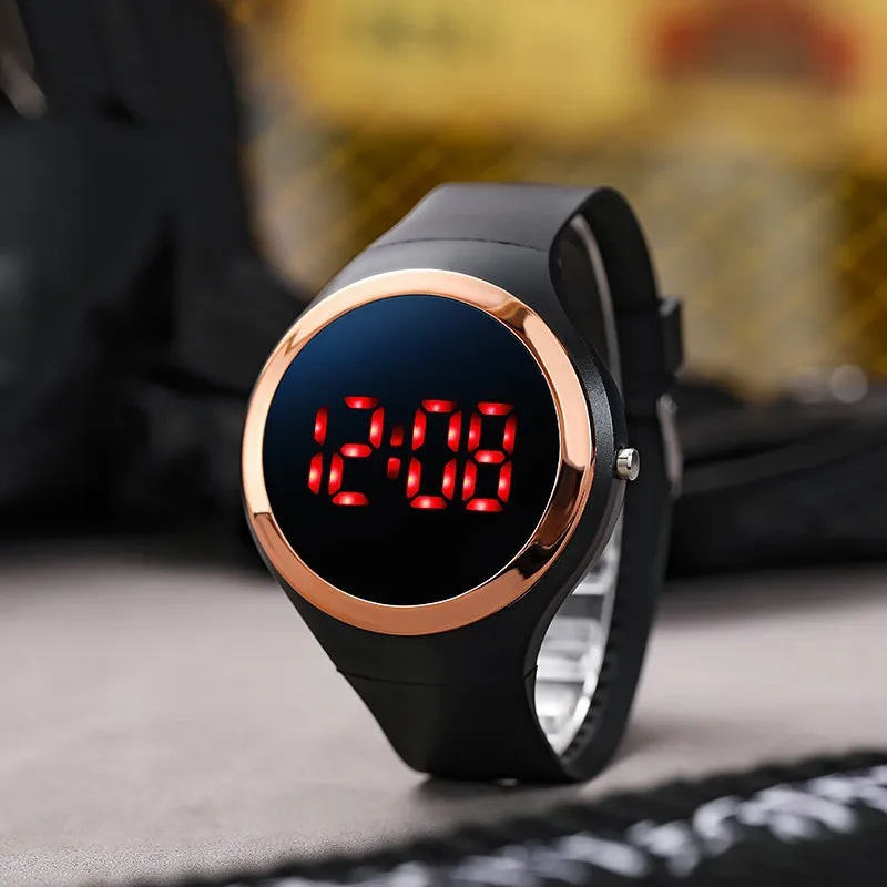 Factory price Reloj Mujer Women LED Watch Fashion Brand Bear Electronic Watches Casual Soft Silicone Sports Dress Wrist watches