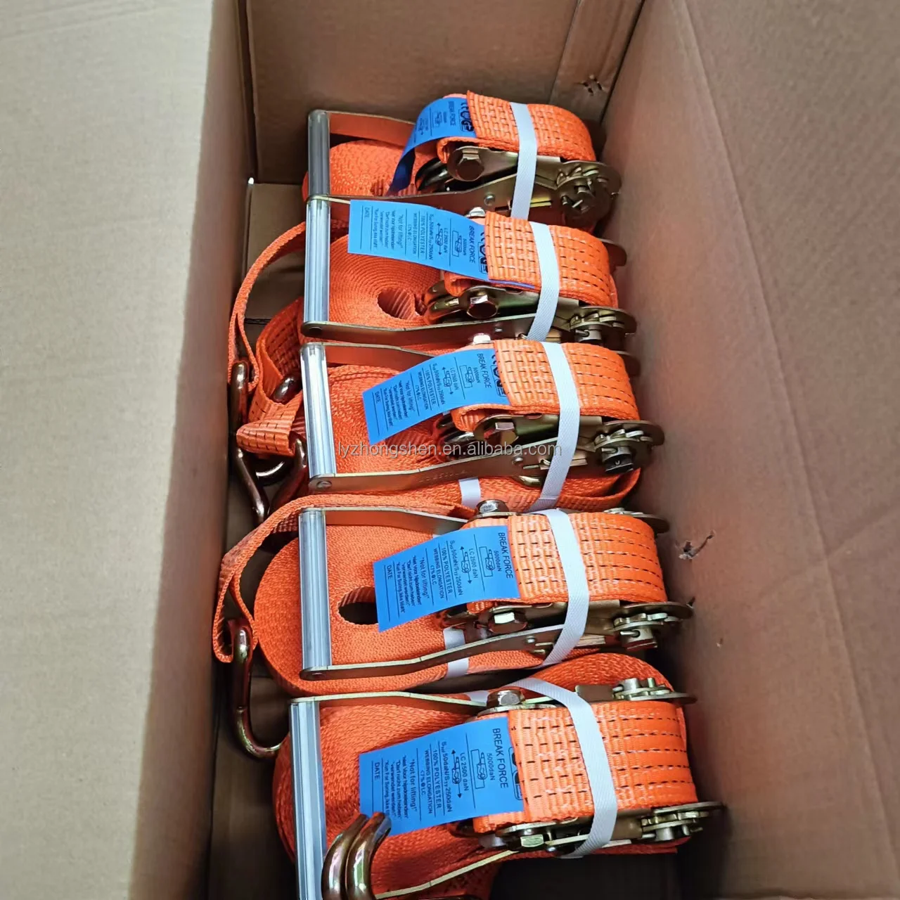 50 mm 3000 kgs 10 meters cheap price Ratchet Strap Cargo Lashing Belt Tie Down  straps cargo securing straps 2 inches