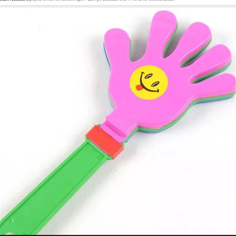 
Hand clap smiling face stick clap hand color clap bar concert KTV cheer props 