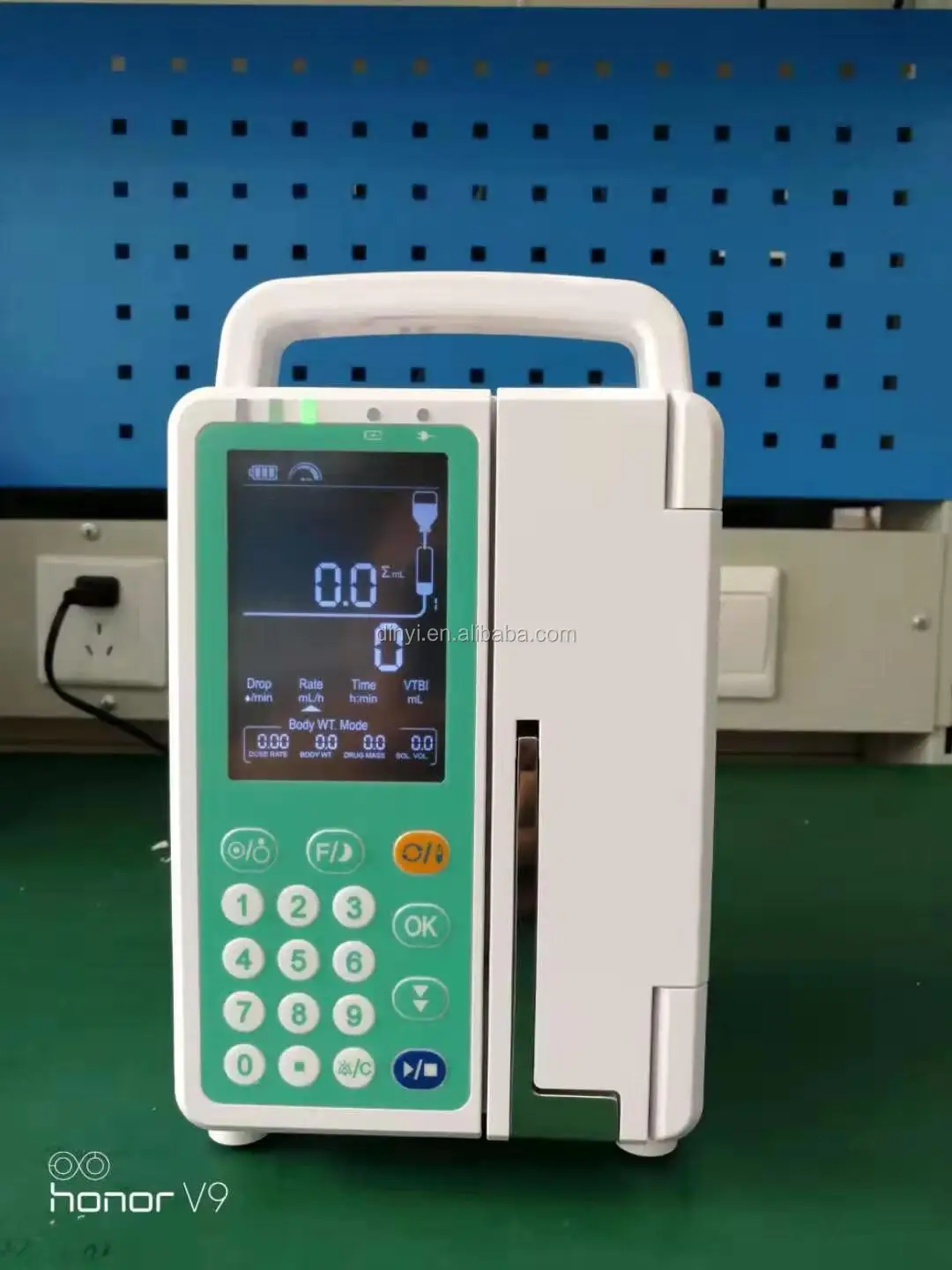 
CE Certificated Syringe Infusion Pump Drop Sensor Infusion Pump 