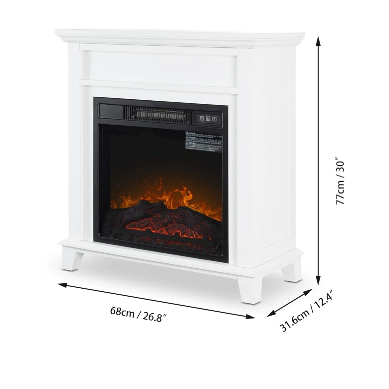 1800W hot sell chimenea fireplace modern fireplace electric