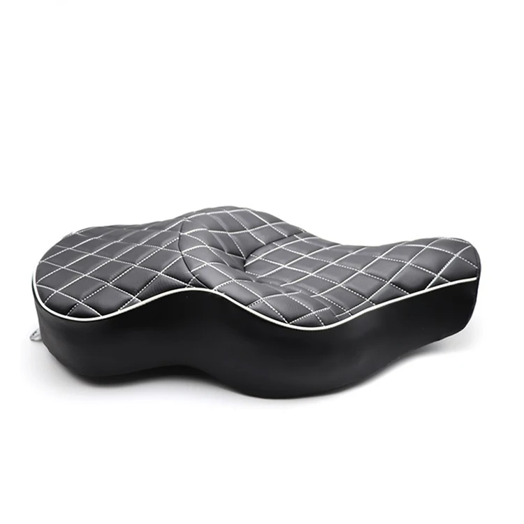 Аксессуары для мотоциклов RTS подходит Harley Xl883 1200n 04-15 883 кожаное сиденье Модифицированная утолщенная Подушка на два