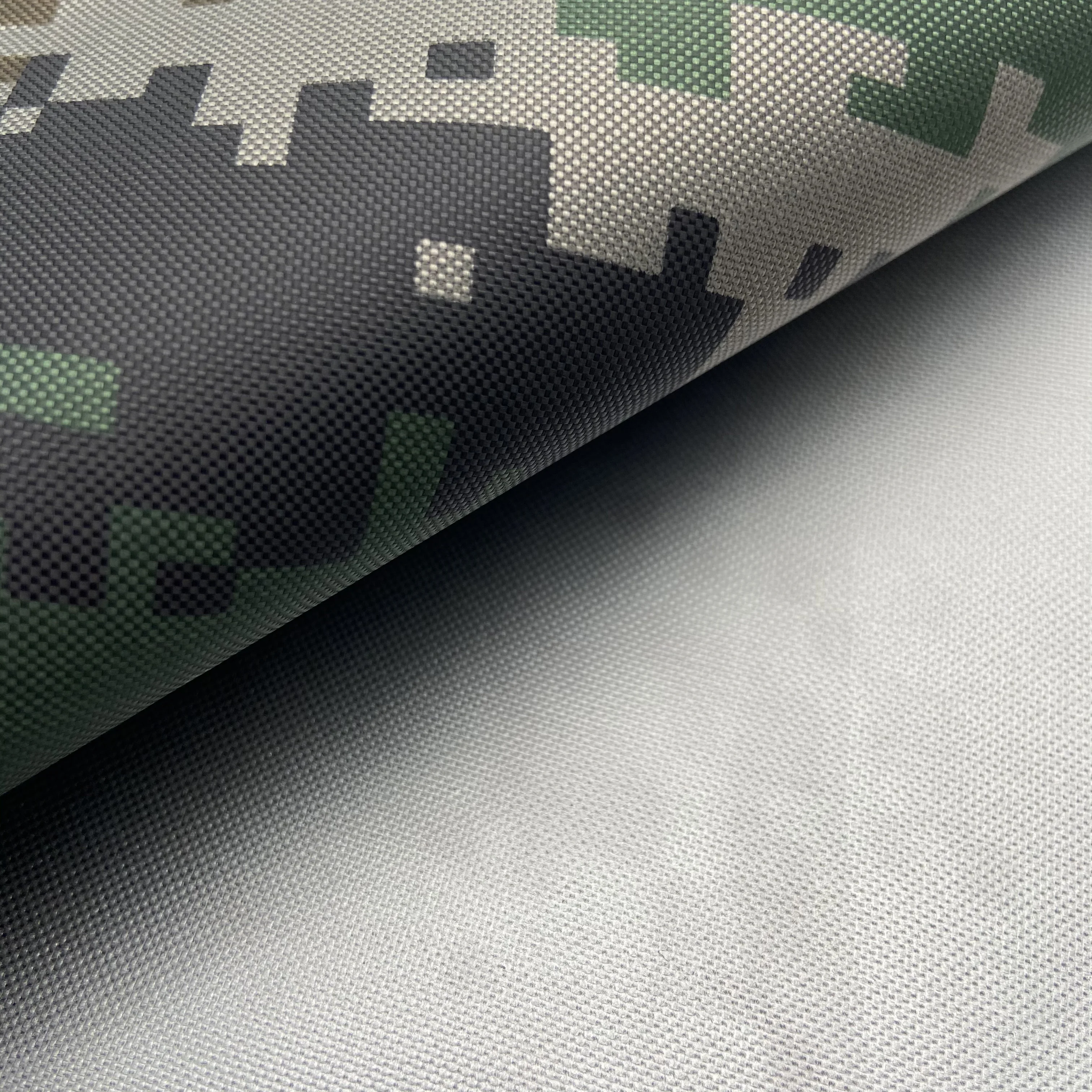 china textiles fabric Printing Waterproof Silver Coating 420D customizable parachute 150d camouflage fabric