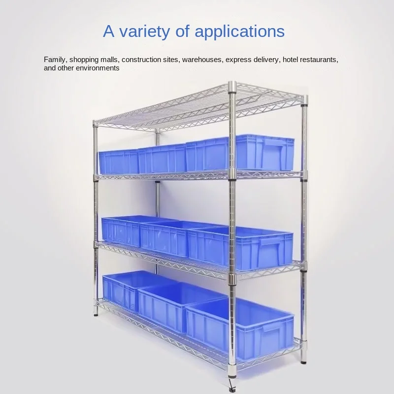 Direct Purchase Metal Wire Shelf Storage Organizer Rack Modern Home Accessories