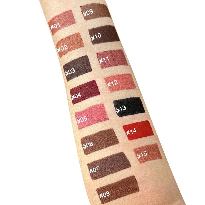 Popular Products Long Lasting Water Proof Private Label Velvet Matte Liquid Vegan Lip Liner