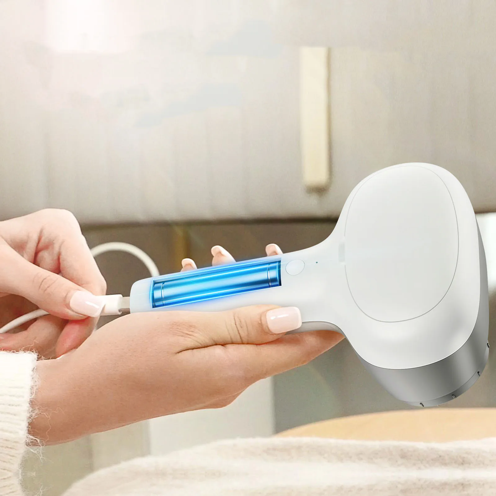 Double - end clothing pilling trimmer household clothing shaving suction shaving device rechargeable sweater pilling trimmer