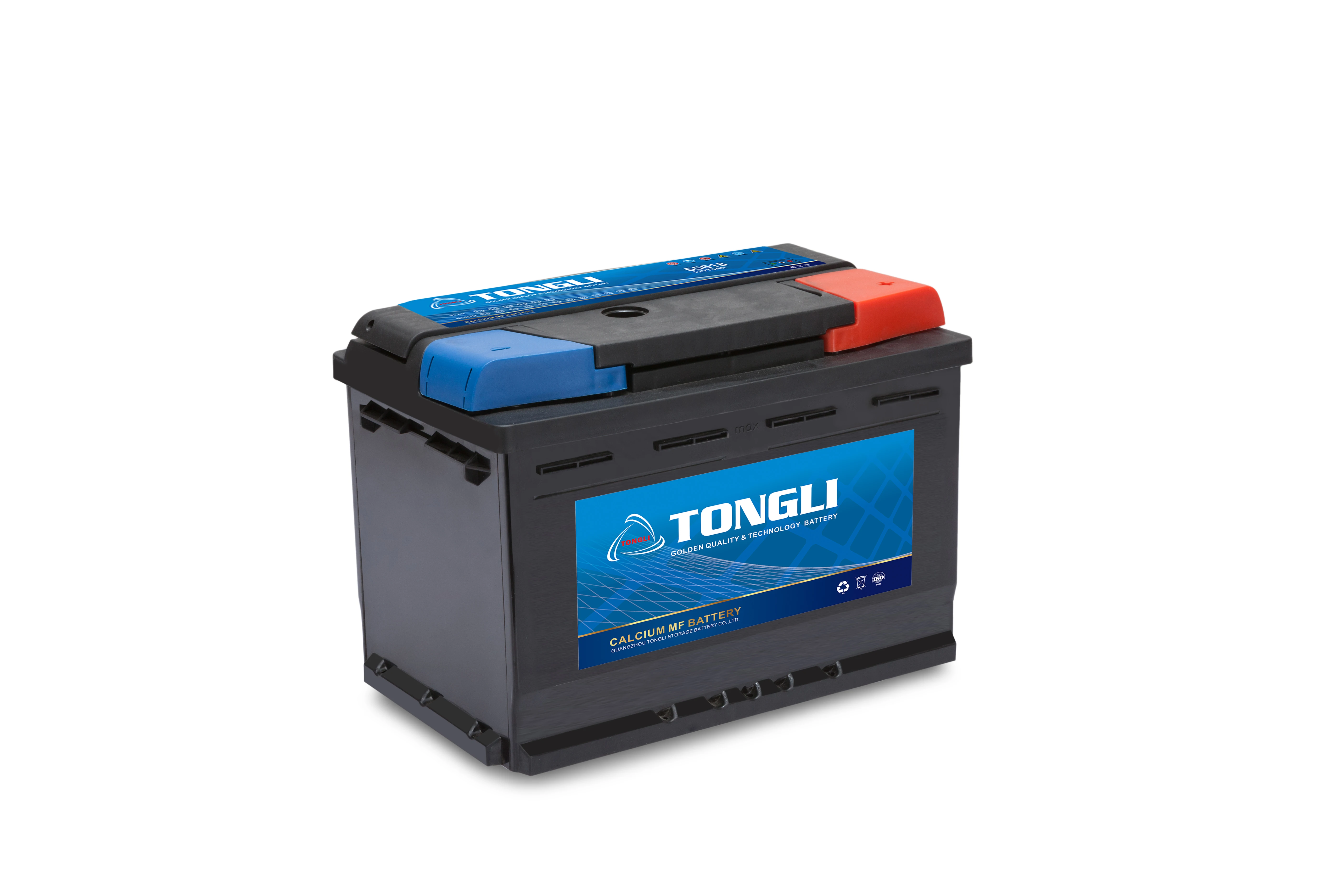 
DIN Standard 6-Qw-72 75 Amp 12V 75Ah Mf Car Battery 70AH 