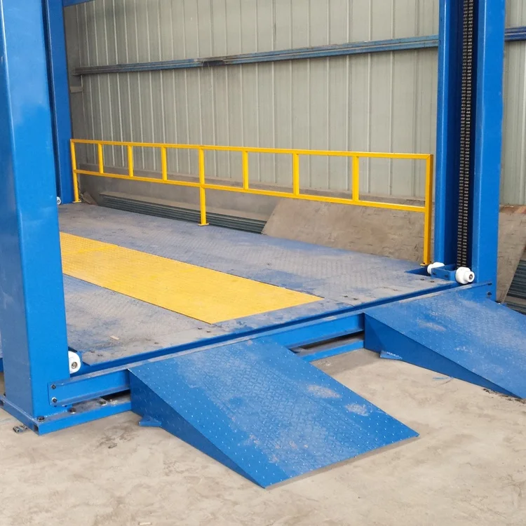 customizable electric 4 post vehicle lift car elevator hydraulic garage lift equipment four post car lift price