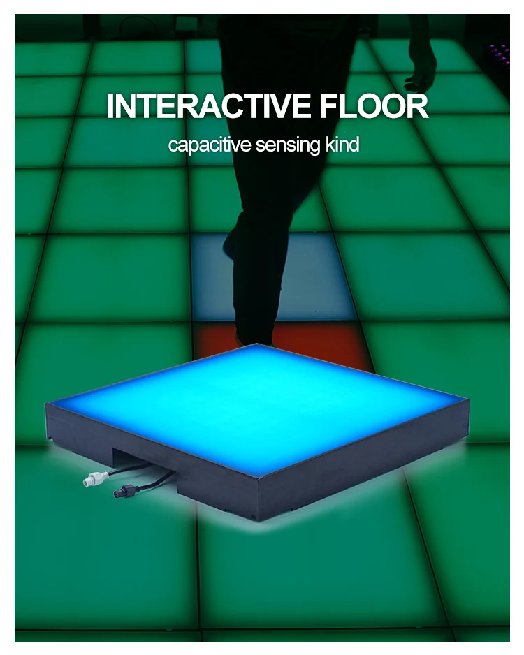 Color Changing Nightclub Disco Dance Floor Panel LED Illuminated Dance Floors