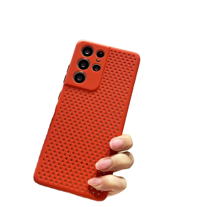 Multi-color heat dissipation silicone for samsung a51 phone cases for samsung galaxy s23 case