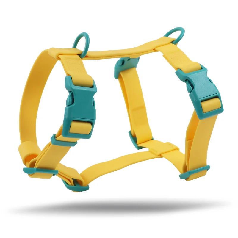 Оптовая продажа на заказ водонепроницаемый ПВХ шлейка для собак домашних животных Высококачественная Экологически чистая Персонализированная мягкая