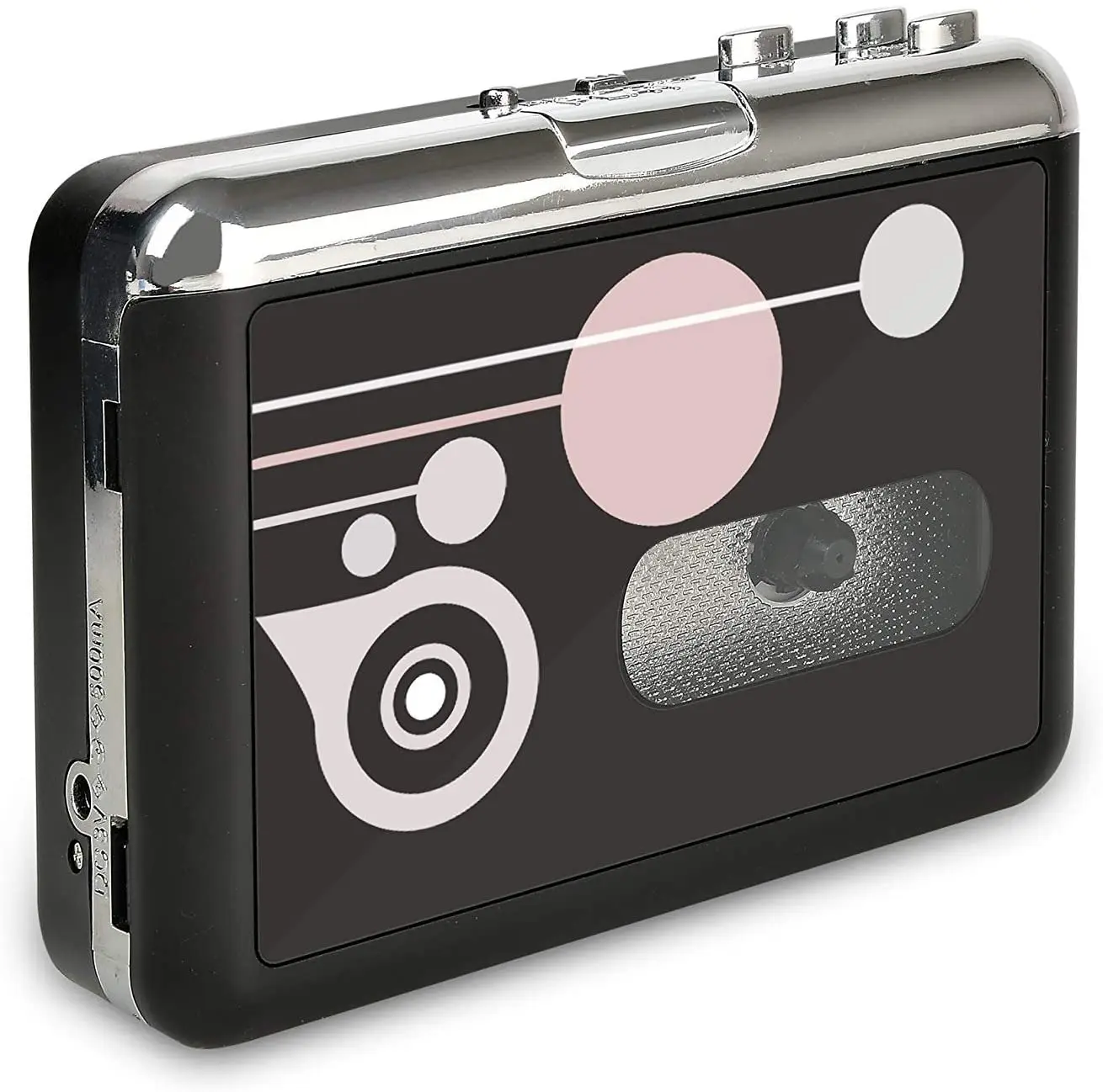 
Portable USB cassette Converter Recorder Convert Tapes to Digital MP3 Save into USB Flash Drive/No PC Required Cassette Player 