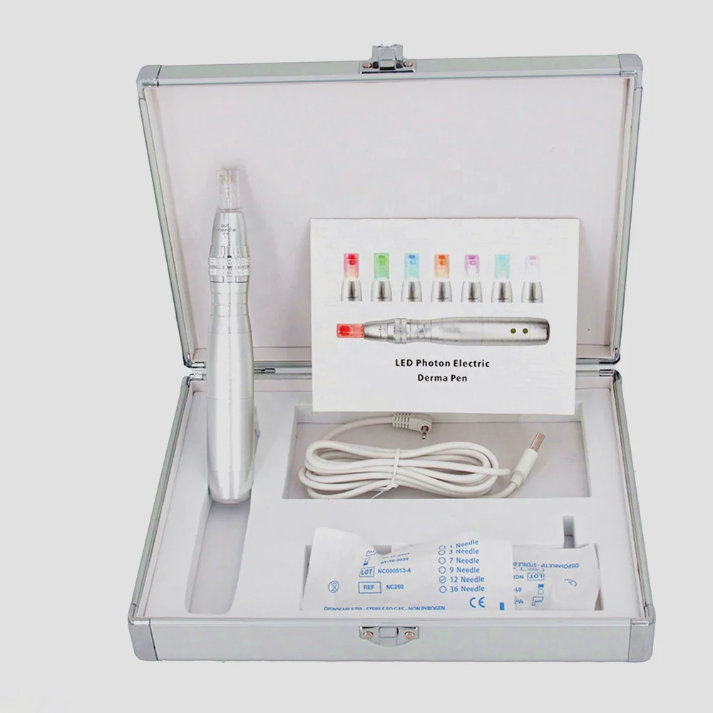 Светодиодная фотоновая ручка/ручка meso, одобренная CE, с 7 цветами светодиодов для проблем с кожей