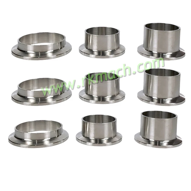 38mm Factory OEM sanitary stainless steel ss304 clamped pipe fitting ferrule connector
