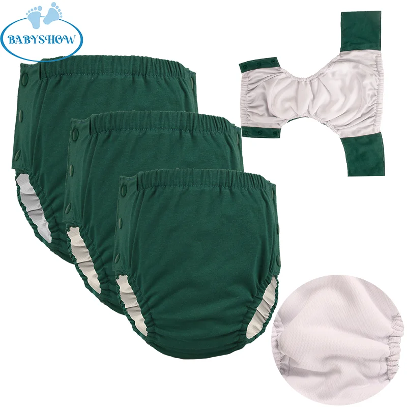 Babyshow Eco Friendly Left And Right Openings With Core Waterproof Washable Reusable Swim Awj Organic Diaper Baby Swim Diaper