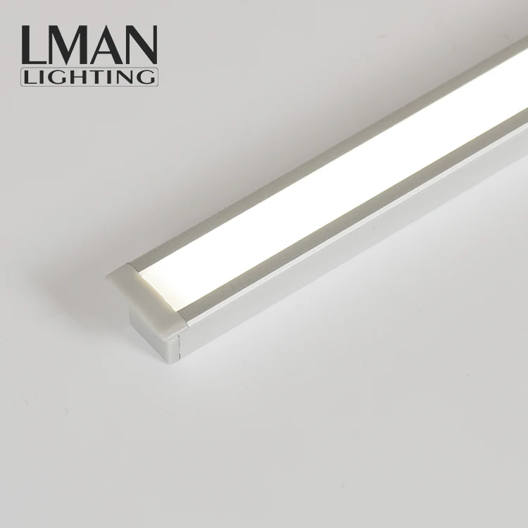 Aluminum Profile PC Cover No Dark Spot SMD2835 FPCB Recessed Linear LED Strip Light