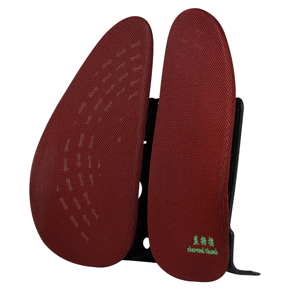 New Relaxing Car Seat Lumbar Cushion Back Brace Car Seat Chair Cushion Massage Back Cushion Pad Support Office