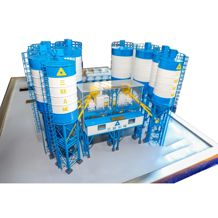 Hot Selling Cement Pump Station Model Abs\acrylic Building Houses High Grade Model