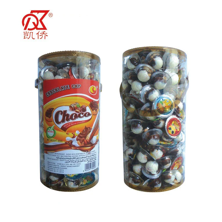 4g Mini Biscuit Chocolate Cup