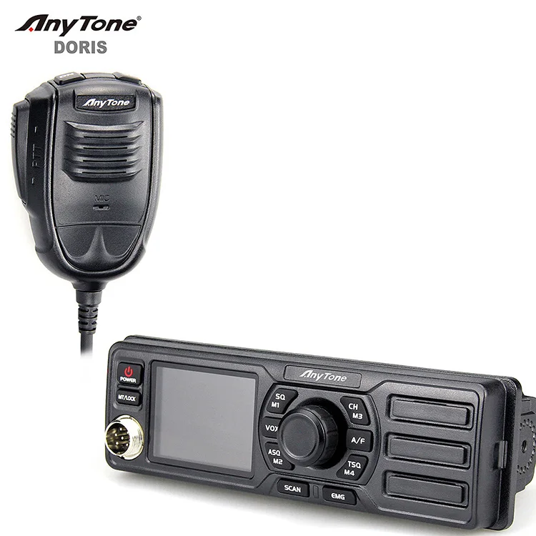 ANYTONE DORIS Standard 40 Channels AM FM SSB CB Radio 4W Long Range Walkie Talkie  26.565-27.99125MHz Ham Radio