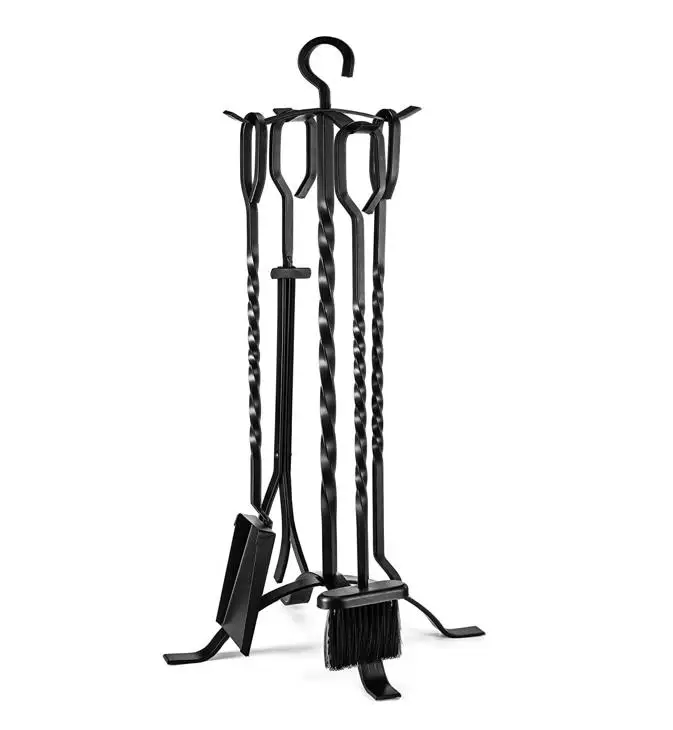 New Design Wood Fireplace Tools Fireplace Accessories Tool Set Modern Fireplace Tools For Stove Firewood Rack