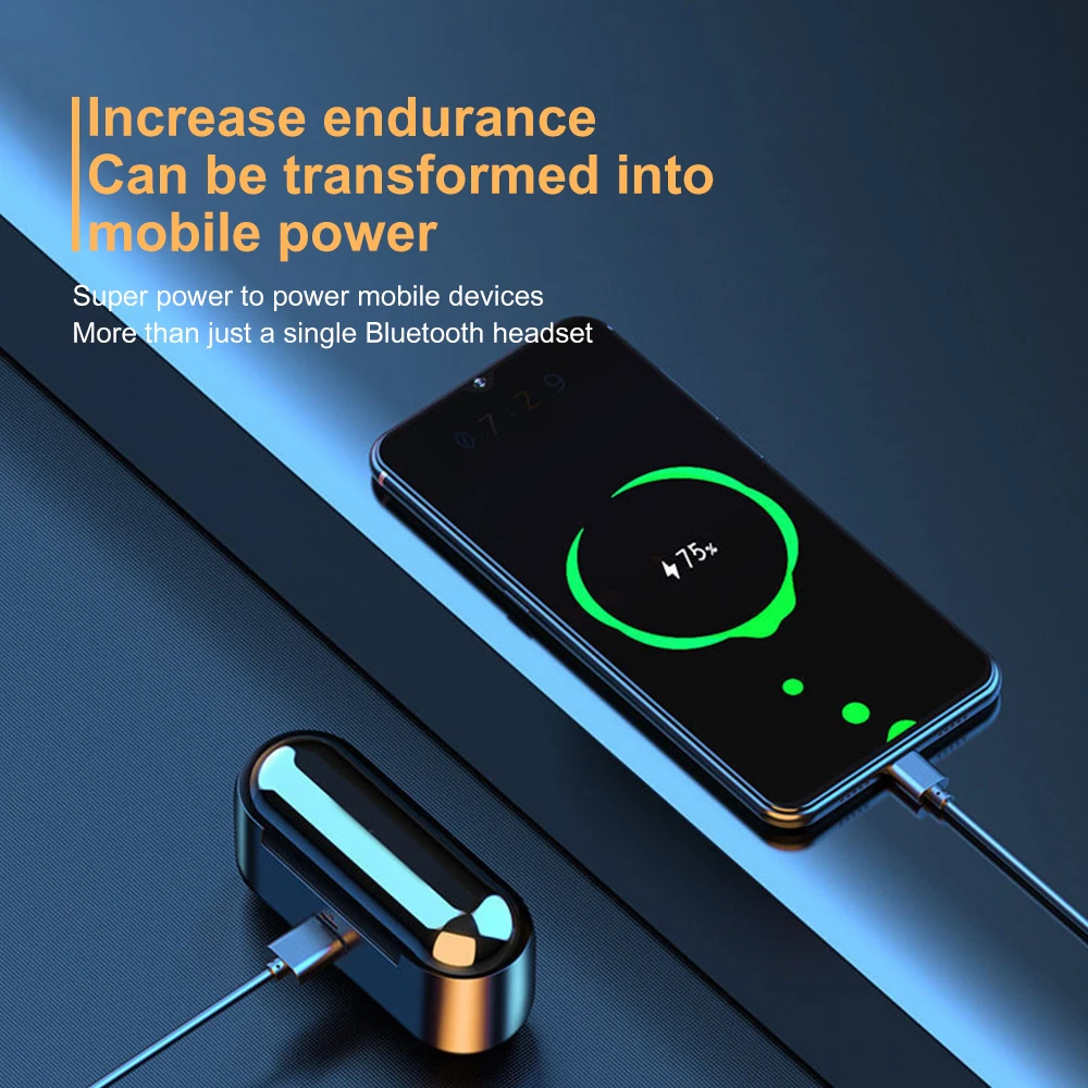 Wireless Bluetooth Headset Waterproof gaming travel Wireless headset