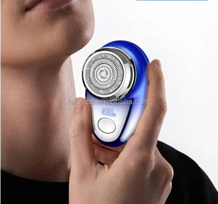 2024 new Electric Shaver Mini LCD Razor Travel Portable Rechargeable Small Waterproof Shaver Best Gift For Men