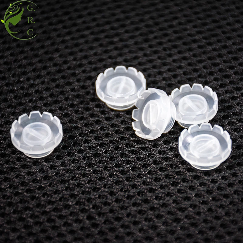 Пластиковый инструмент KHB для наращивания ресниц белого цвета, ложная тушь для ресниц, одноразовый держатель клея для одной секунды, чашка для цветения ресниц