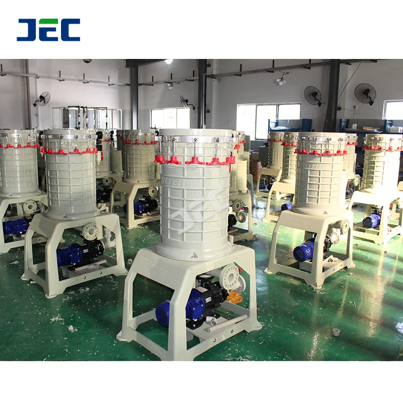 High quality PP filter papers Electroplating Chemical Filter with Magnetic Pump