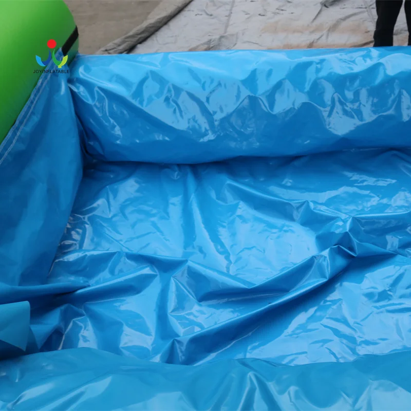 Водоскользящая горка длиной 58 м для города, надувная водная горка, аквапарк для продажи