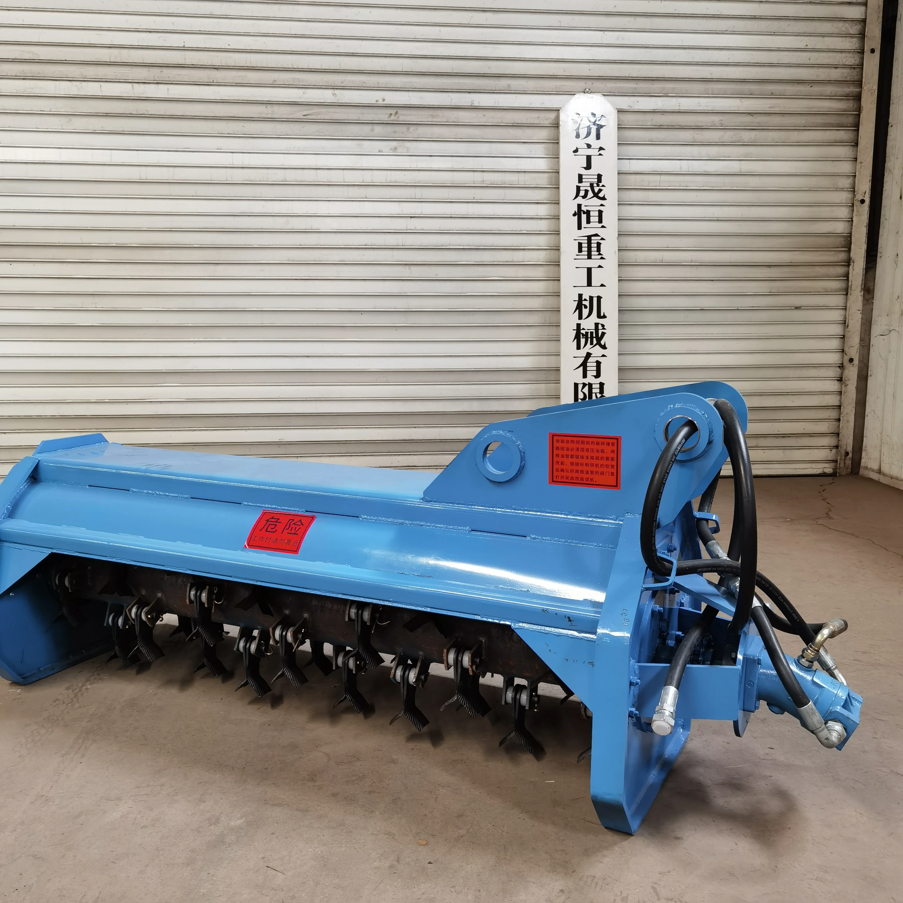 Promotion!! High Quality Flail Mower for Mini Excavator 5 Ton Excavator Flail Mower