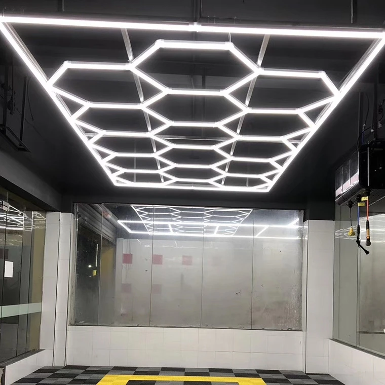 2024 New Honeycomb Ceiling Light Led Wash Lights Ceiling For Garage