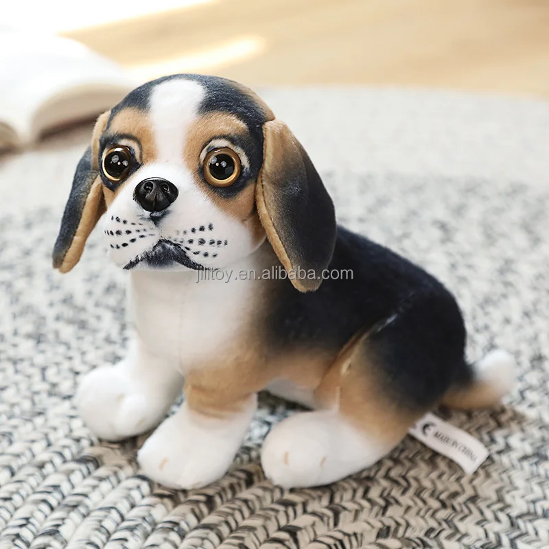 latest 20cm realistic dog doll stuffed animal custom dog plush toy