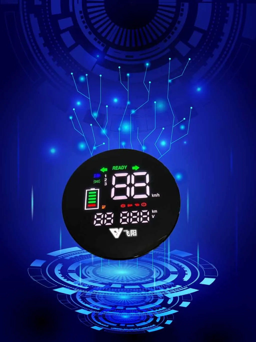 Long Term Partnership Electric Scooter Throttle Switch motorcycle digital speedometer digital