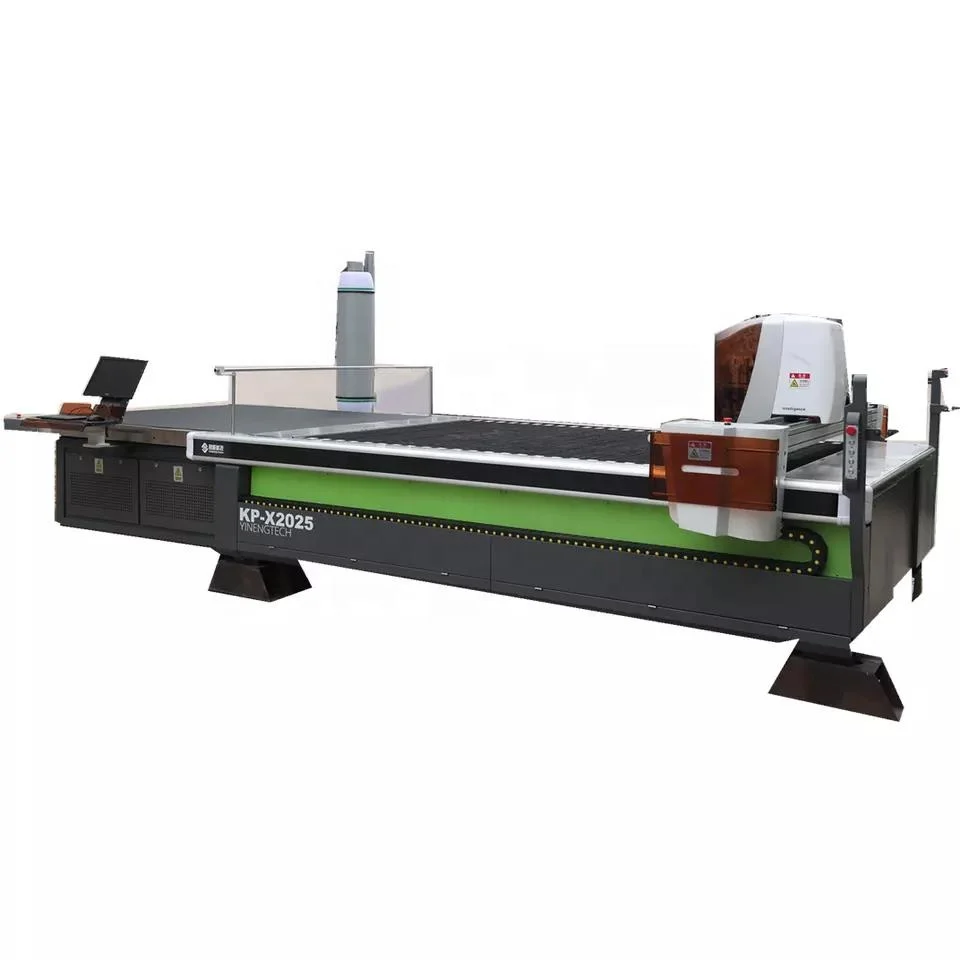 digital automatic fabric cutting machine for leather, fabric in sofa, furniture, automotive
