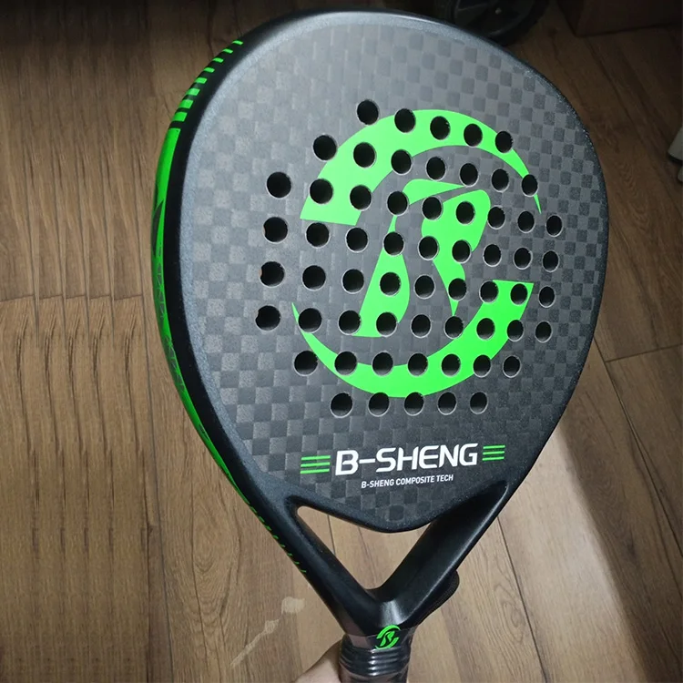 Diamond Shaped 12K Carbon Fiber Padel Racket