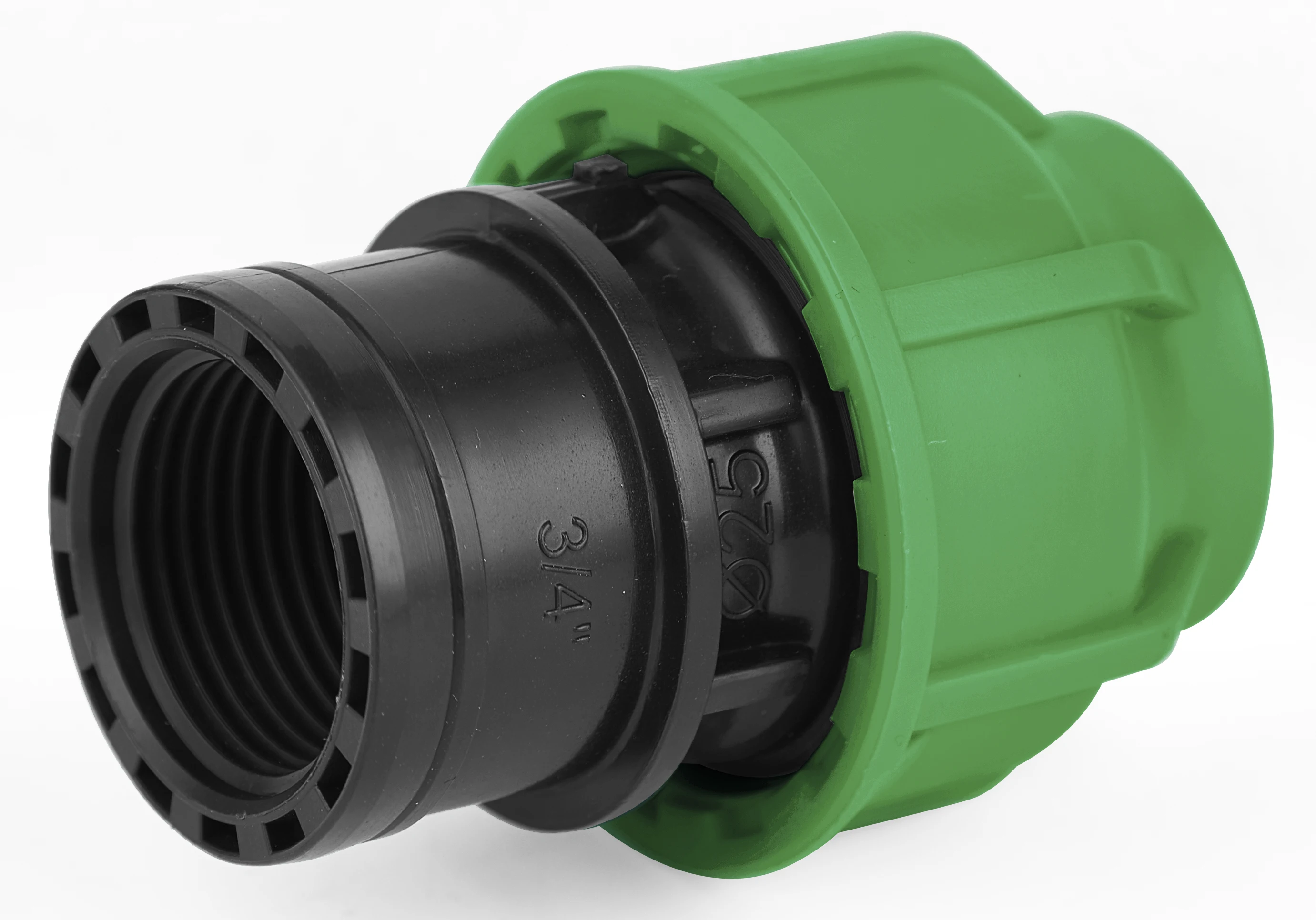 Water pipe connector PP compression fittings for irrigation systems HDPE quick fitting PP push fitting OEM great quality